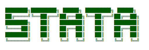 Stata连享会-Stata Logo-字符画002